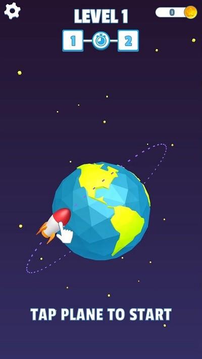 环绕地球游戏下载,环绕地球,休闲游戏,解压游戏